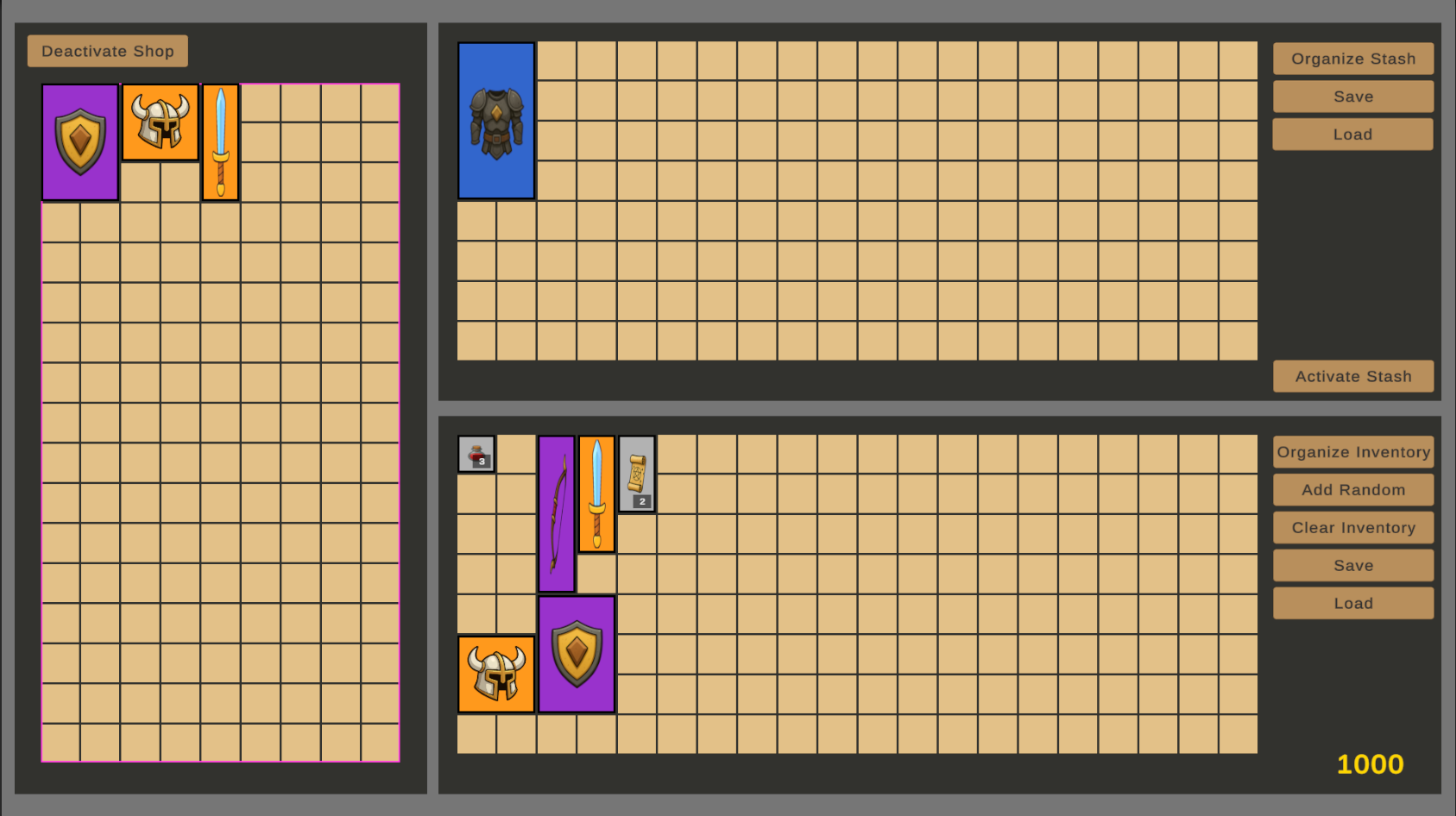 Grid Inventory System